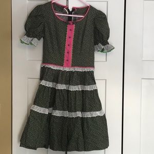 Vintage square dance dress 10/12